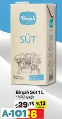 BİRŞAH SÜT 1 L
